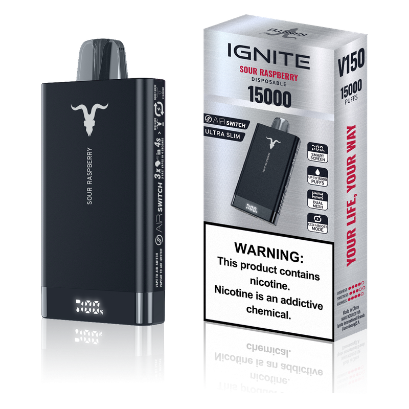 POD DESCARTÁVEL IGNITE V150 - 15000 PUFFS